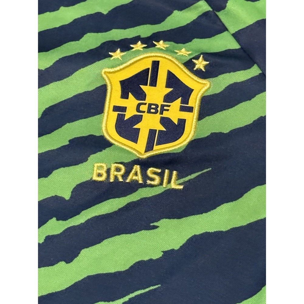 Nike Dri-Fit Brazil‎ National Team 2022/23 Pre-Match Jersey Shirt Youth XL - Picture 4 of 11